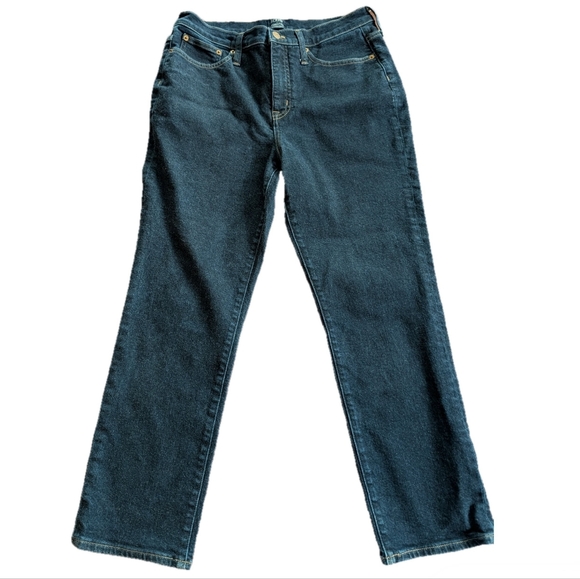 J Crew Factory Essential Straight Ankle Jeans, Size 29 - Picture 2 of 10